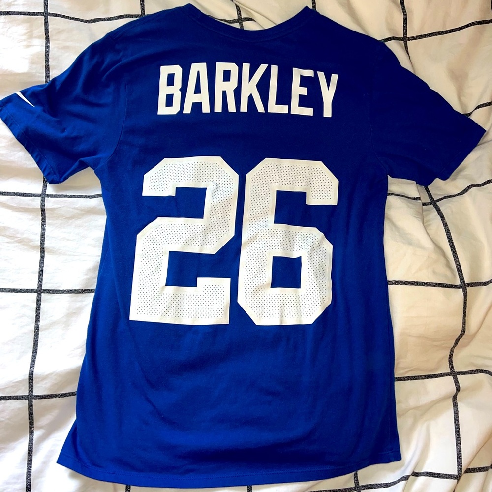 Saquon Barkley Giants Tshirt jersey